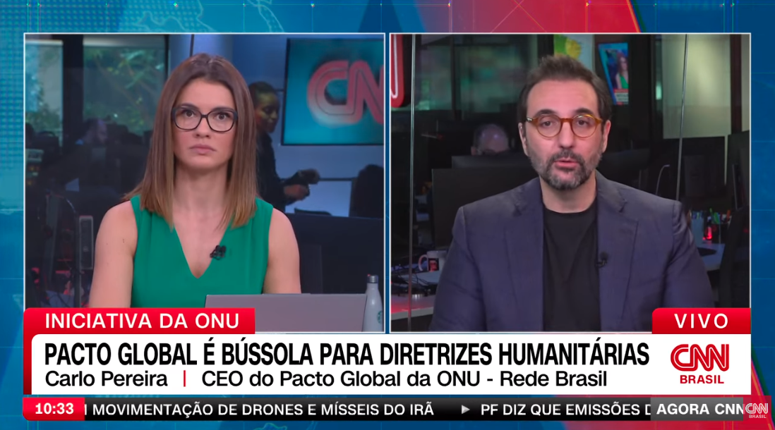 Em Entrevista A Cnn Ceo Do Pacto Global Da Onu No Brasil Fala Sobre Comunicação E